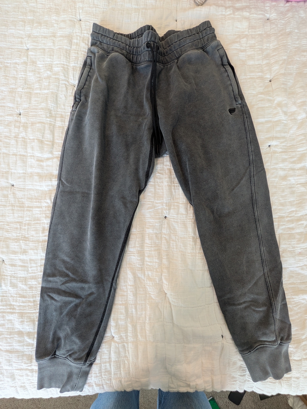 Fabletics Men's Charcoal Gray Jogger Sweatpants